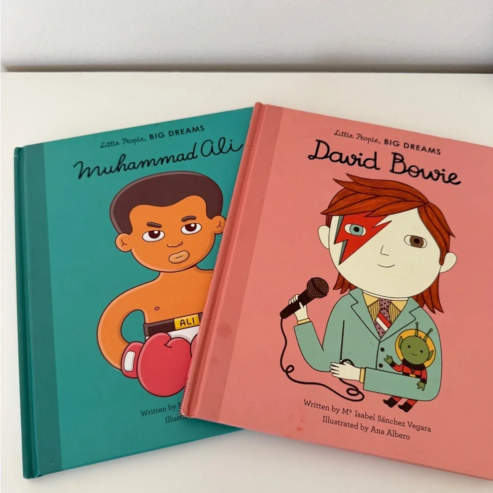 David Bowie and Muhammad Ali Children's Books 2pc - Picture 2 of 4